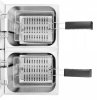 Frytownica elektryczna RQF8L2 | podwójna  | 2x 8 l | 2x 3 kW